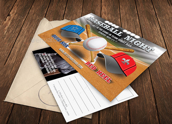 baseball card template photoshop download