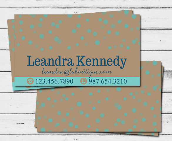 fantastic template for contact card
