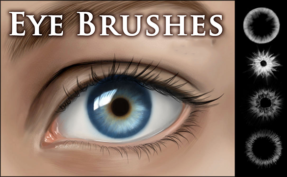 amazing free eye photoshop brushes for you