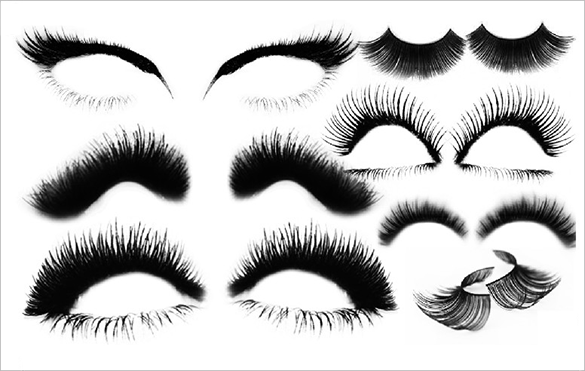 eyelash brush illustrator free download