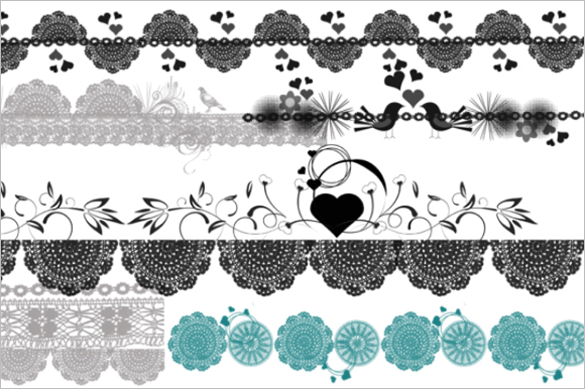 adobe photoshop lace brushes free download