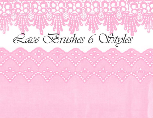 lace photoshop brushes for free