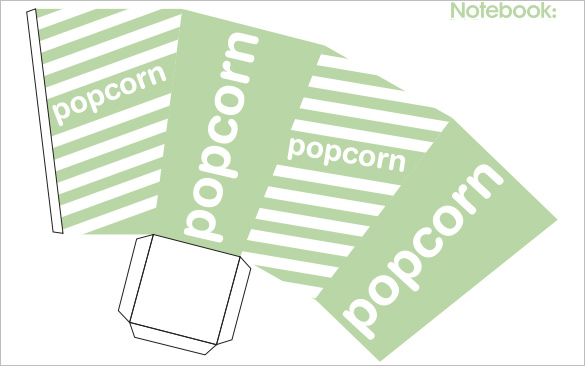 9+ Popcorn Box Templates
