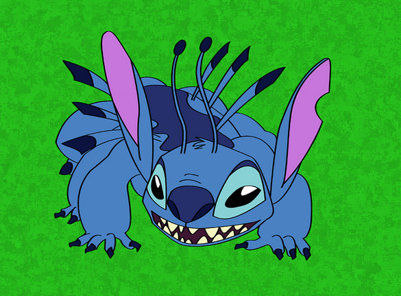 stitch pokemon card template download