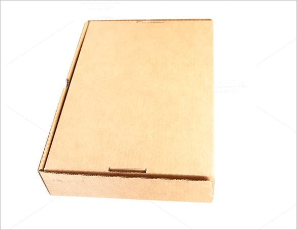 rectangular box template