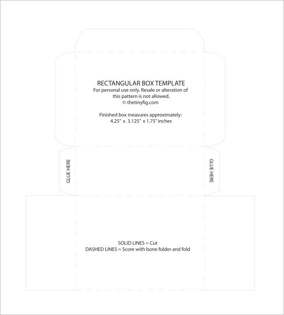10+ Rectangle Box Templates - DOC, PDF