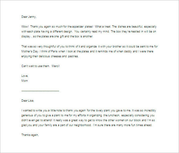 download thank you letters for gifts example