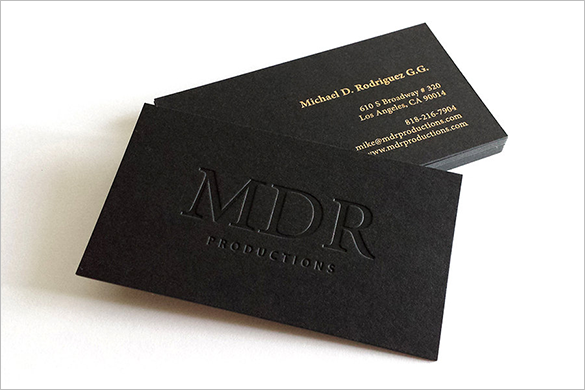 39+ Black Business Card Templates - Word, AI, PSD