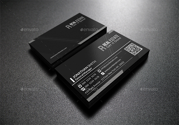 39+ Black Business Card Templates - Word, AI, PSD