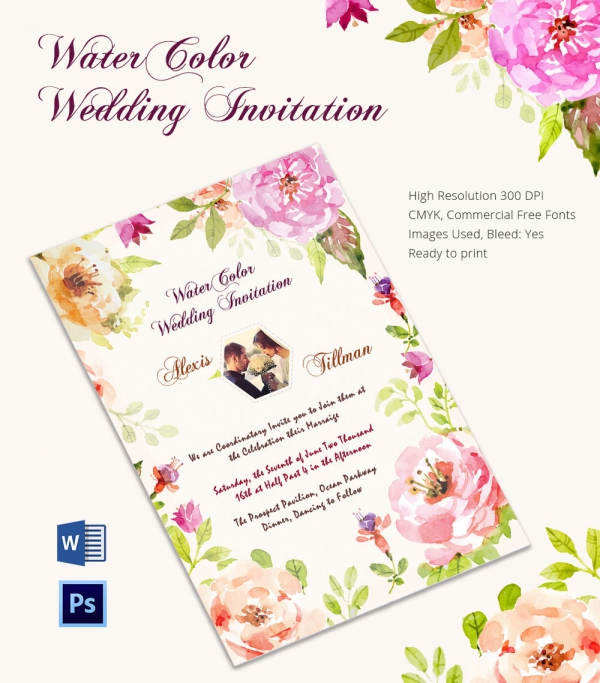 Formal Invitation Template 43 Free Psd Vector Eps Ai Format Blank Wedding Invitation Templates Free