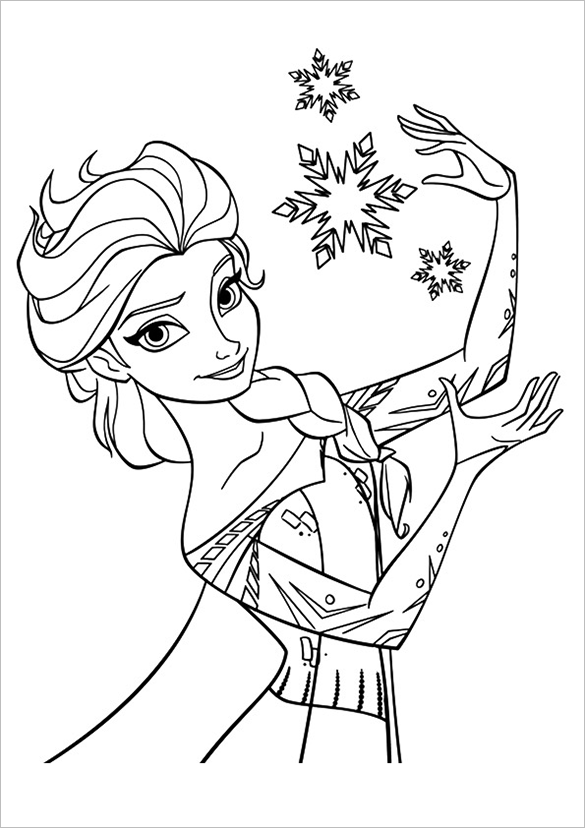 20+ Princess Coloring Pages - Vector EPS, JPG | Free &amp; Premium Templates