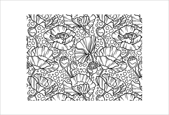 18+ Poppy Coloring Pages - PDF, JPG
