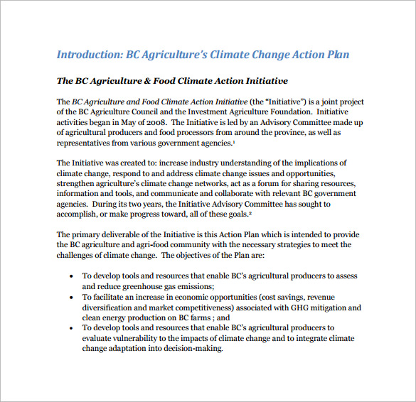 bc agriculture climate change action plan pdf download