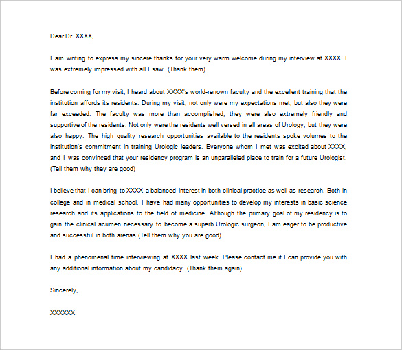 Thank You For Referring Your Patient Sample Letter