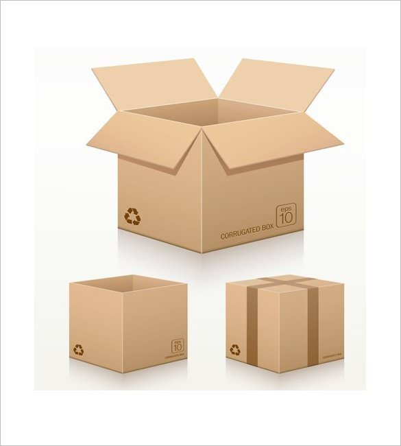 Cardboard Box Template 17 Free Sample Example Format Download