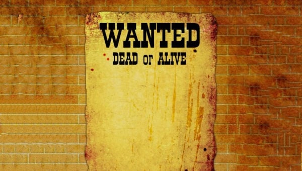 blank wanted poster