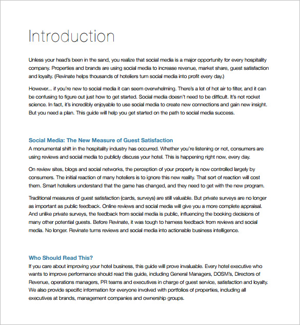 Social Media Action Plan Template 7+ Free Sample, Example, Format