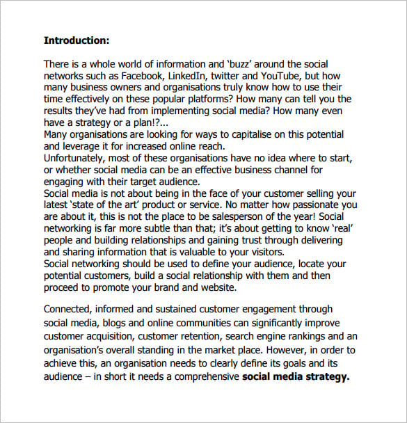 social media campaign action plan pdf free download