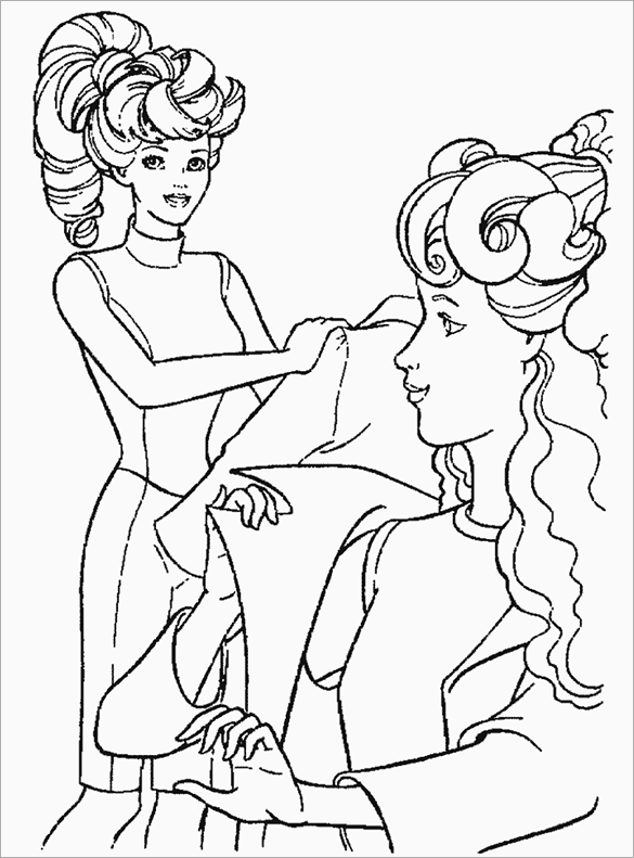 23+ Barbie Coloring Pages - DOC, PDF, PNG, JPEG, EPS