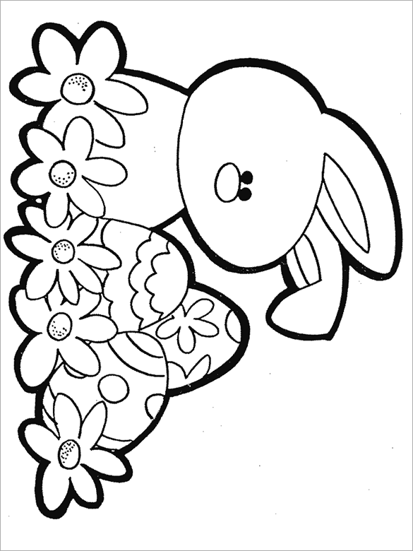21 Easter Coloring Pages Free Printable Word PDF PNG JPEG EPS 
