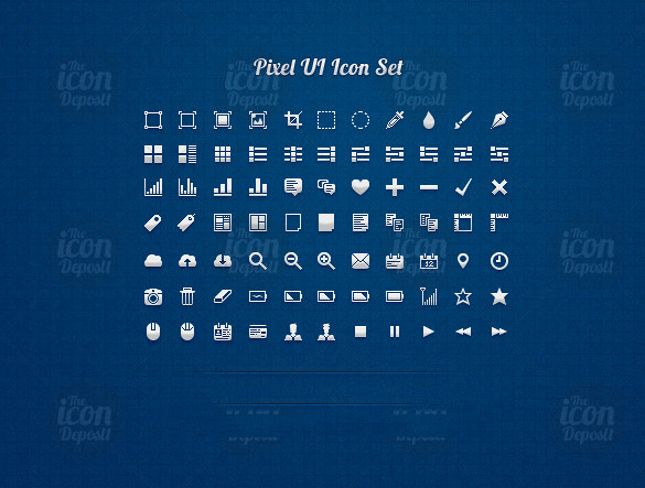 77 best pixel ui icons set for free