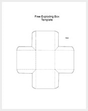 Free-Exploding-Box-Template