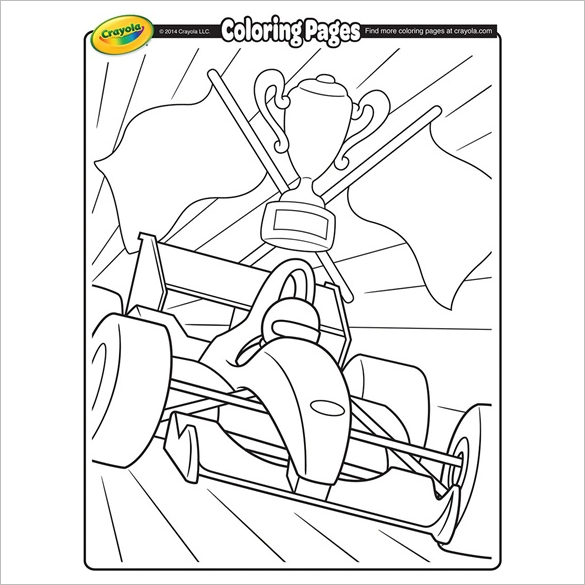 Download 17+ Car Coloring Pages - Free Printable Word, PDF, PNG ...
