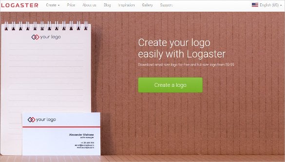 logaster online logo generator for you