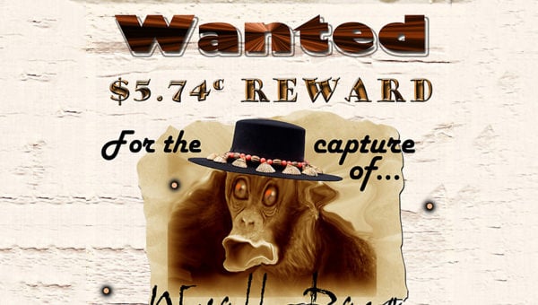 funny wanted poster template