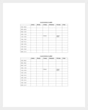 Daily Class Schedule Planner