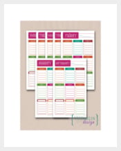 Sample School Student Daily Planner