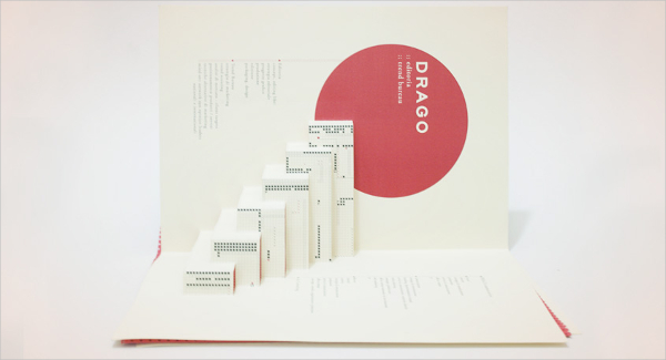 drago pop up brochure