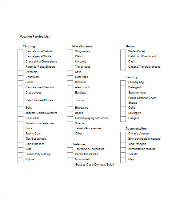 List Templates - 110+ Free Word, Excel, PDF, PSD, Indesign Format Download!