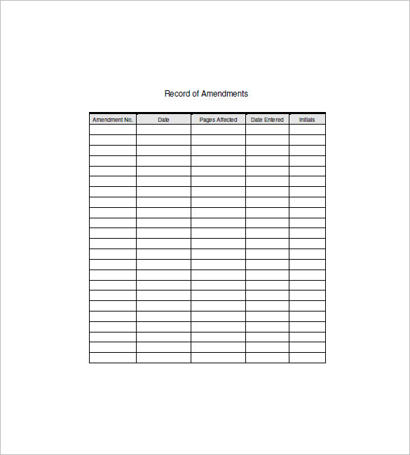 Equipment List Template 10+ Free Word, Excel, PDF Format Download!