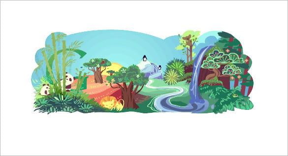 earth day interactive google logo