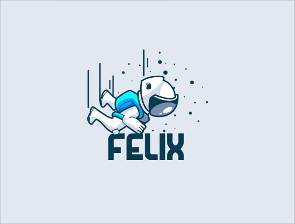 felix free fresh business logo for you