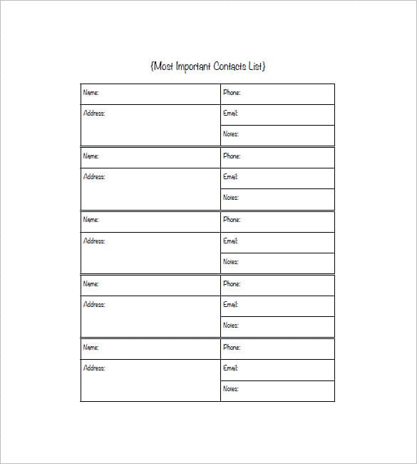 Microsoft Word Address Book Template from images.template.net