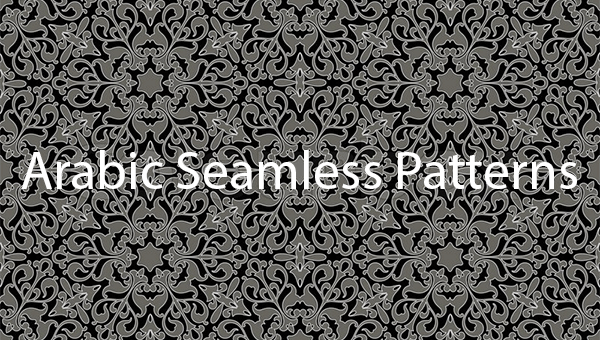 arabic seamless patterns.