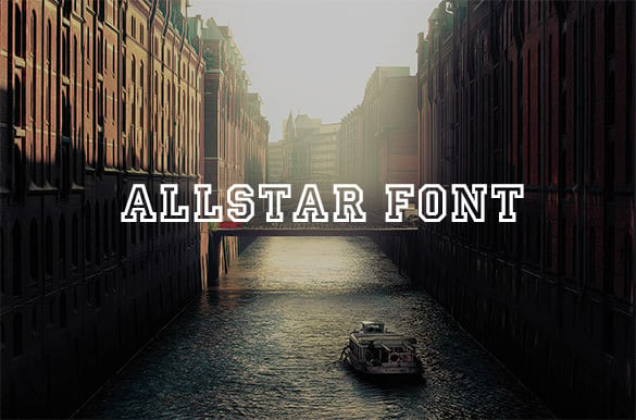 allstar stylish baseball font for you