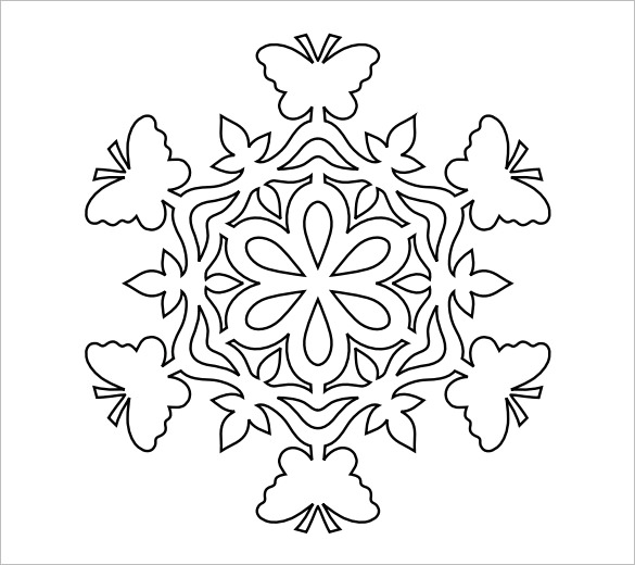 snowflake templates 49 free word pdf jpeg png format