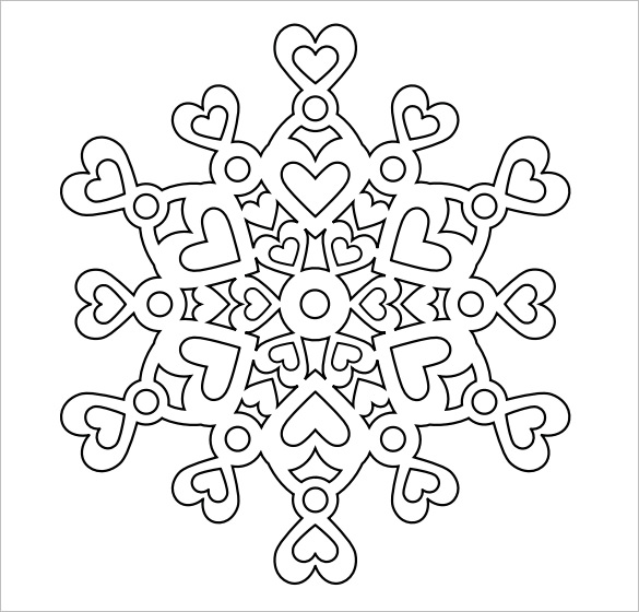 Paper Snowflake Templates, Free Printable Templates & Coloring Pages, FirstPalette.com