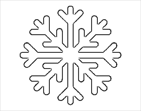 Free Printable Snowflake Templates for Crafts and Activities