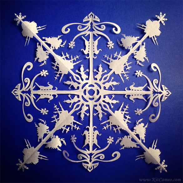 disney frozen snowflake design download