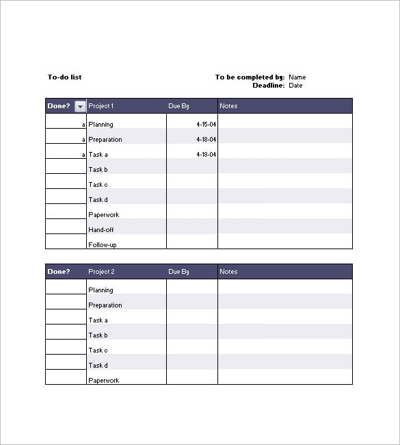 construction punch list template excel