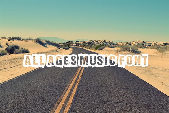 all ages free music font download