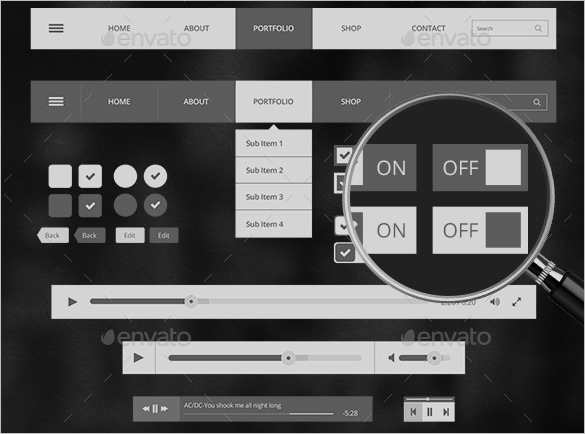 web-psd-user-interface-designs