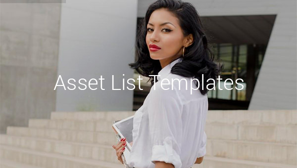 asset list template asset list template