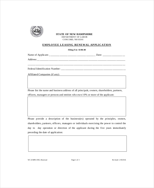 Lease Renewal Template 5 Free Word PDF Documents