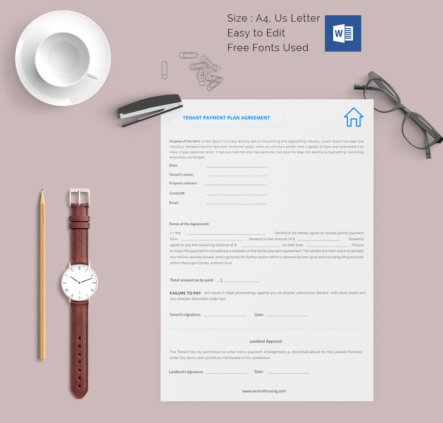 15+ Payment Plan Agreement Templates in Word | Google Docs | Apple Pages