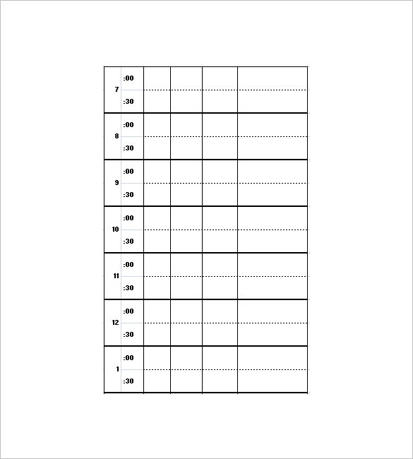 daily task list template excel